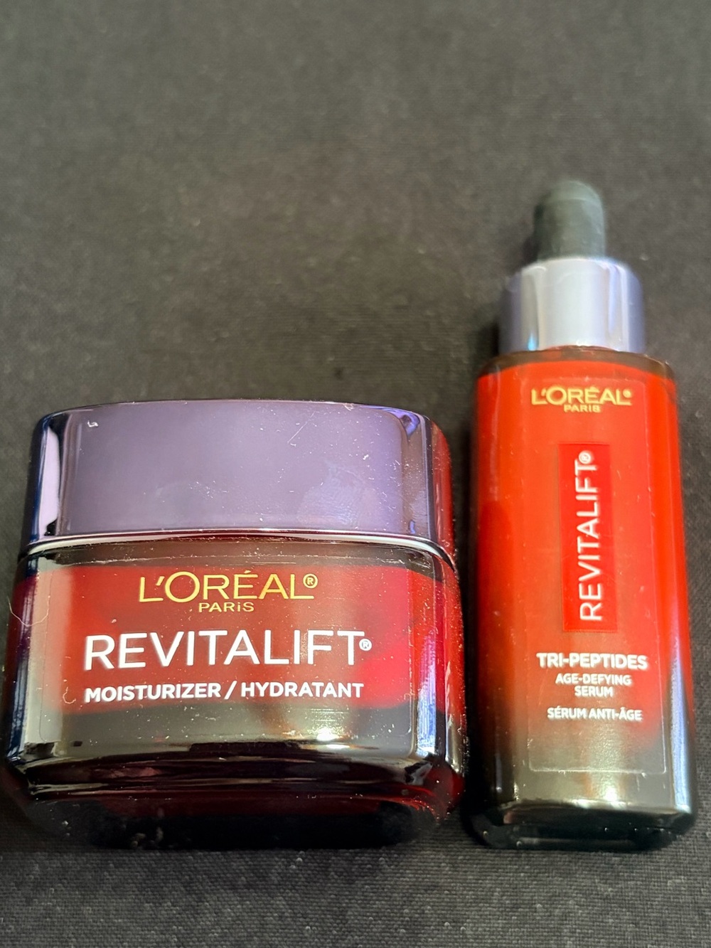L'Oreal Revitalift Moisturizer & Serum Set